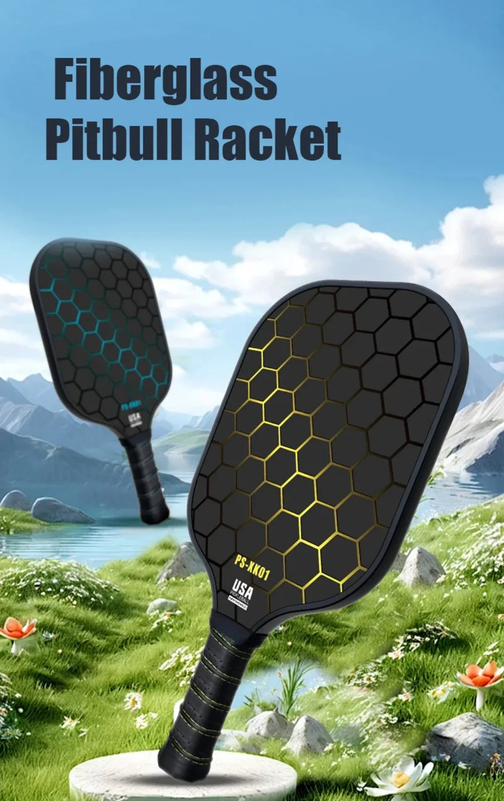 Fiberglass Pickleball Paddle
