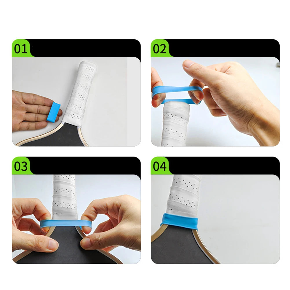 Silicone Pickleball Grip Rings