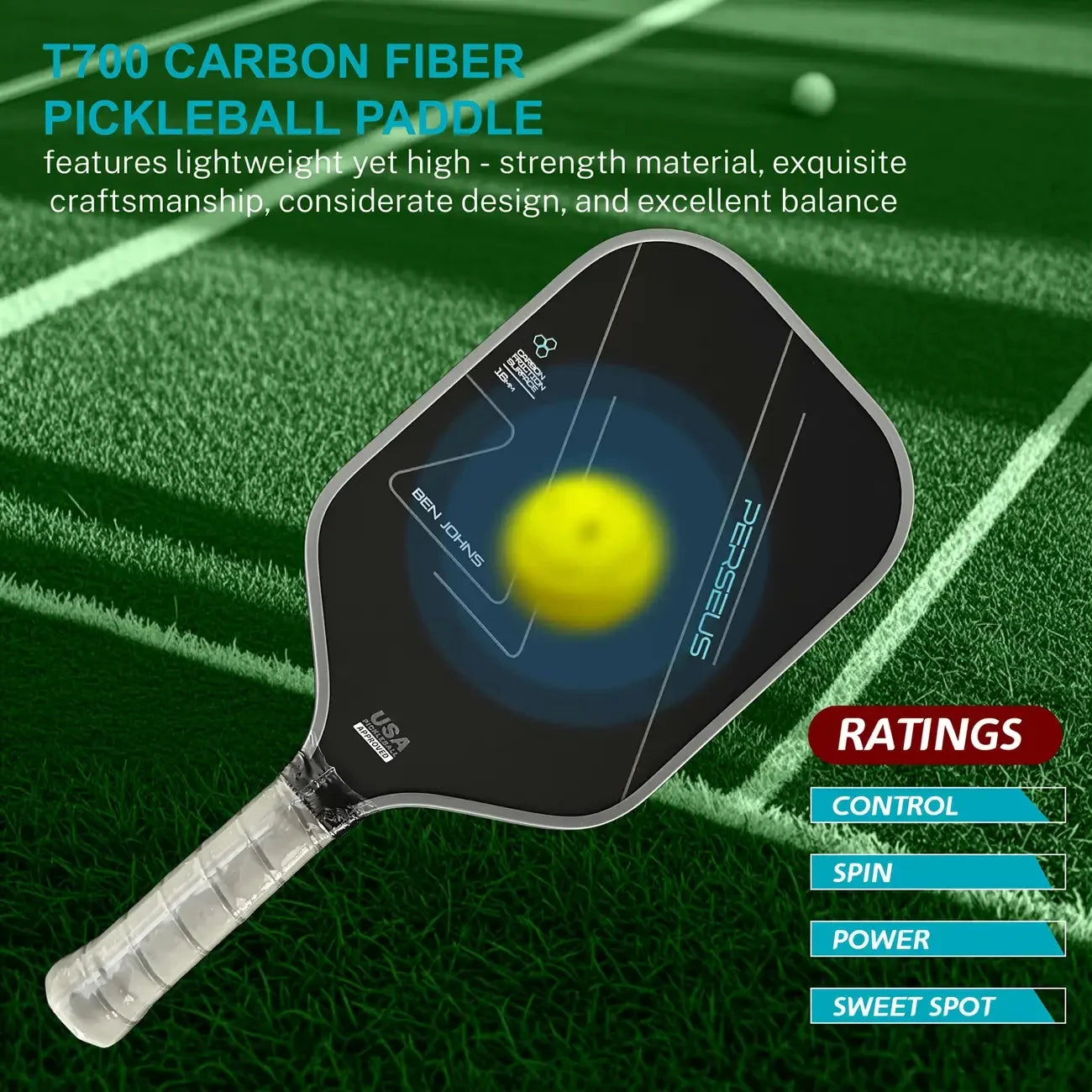 Ben Johns Carbon Pickleball Paddle