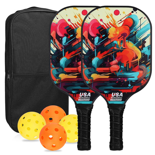Fiberglass Pickleball Paddle Set