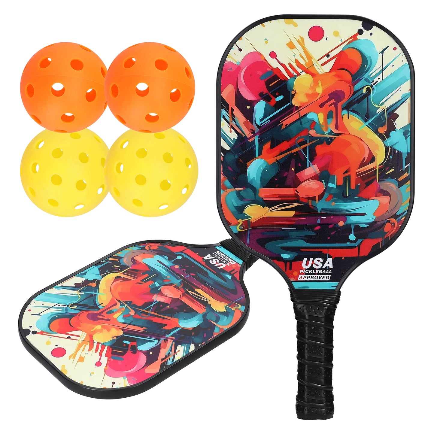Fiberglass Pickleball Paddle Set