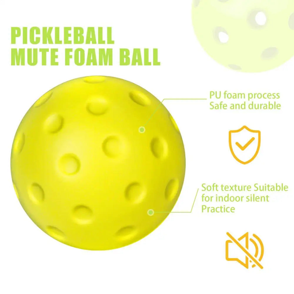 Quiet Foam Pickleball Balls