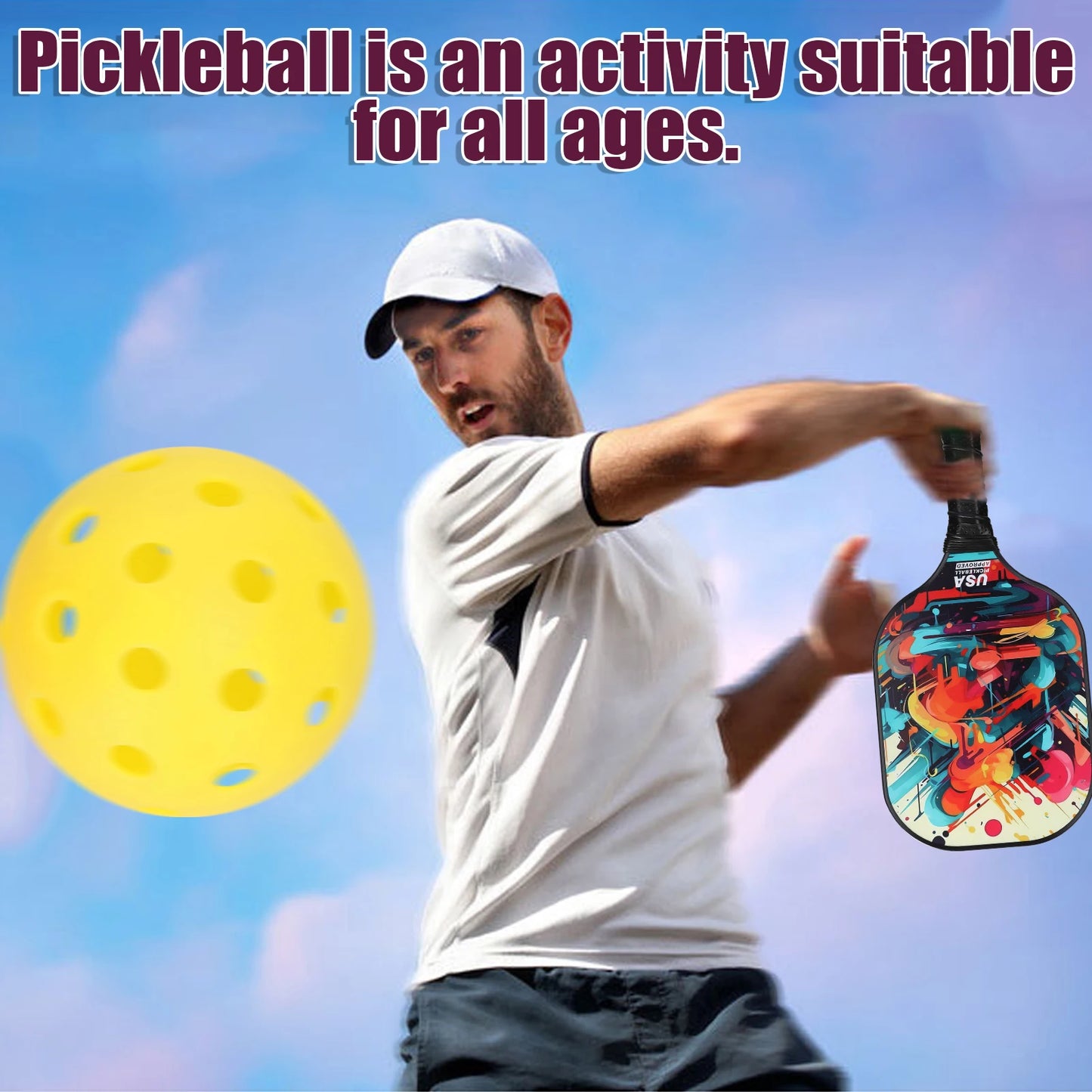 Fiberglass Pickleball Paddle Set