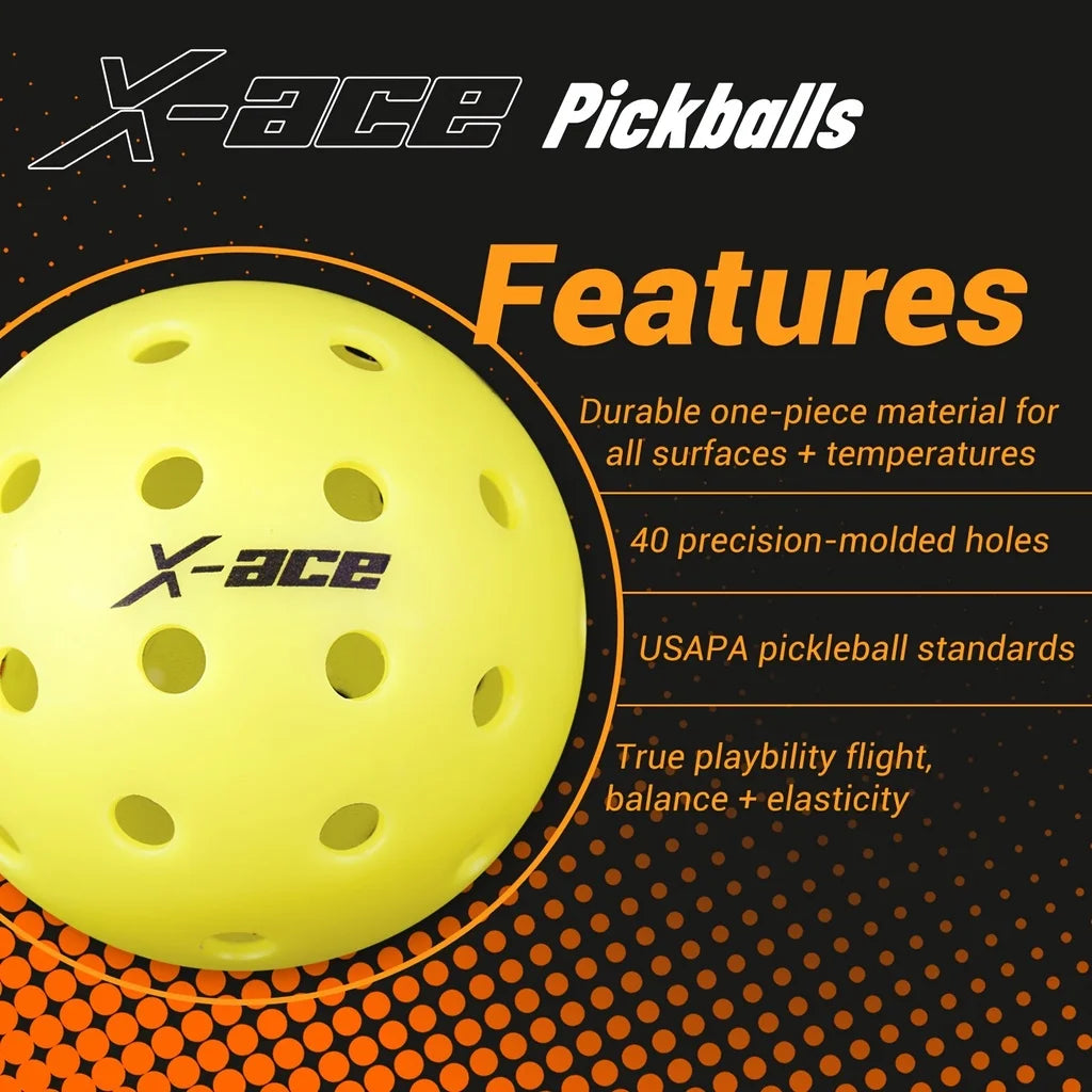 X-Ace Pickleball Balls Set