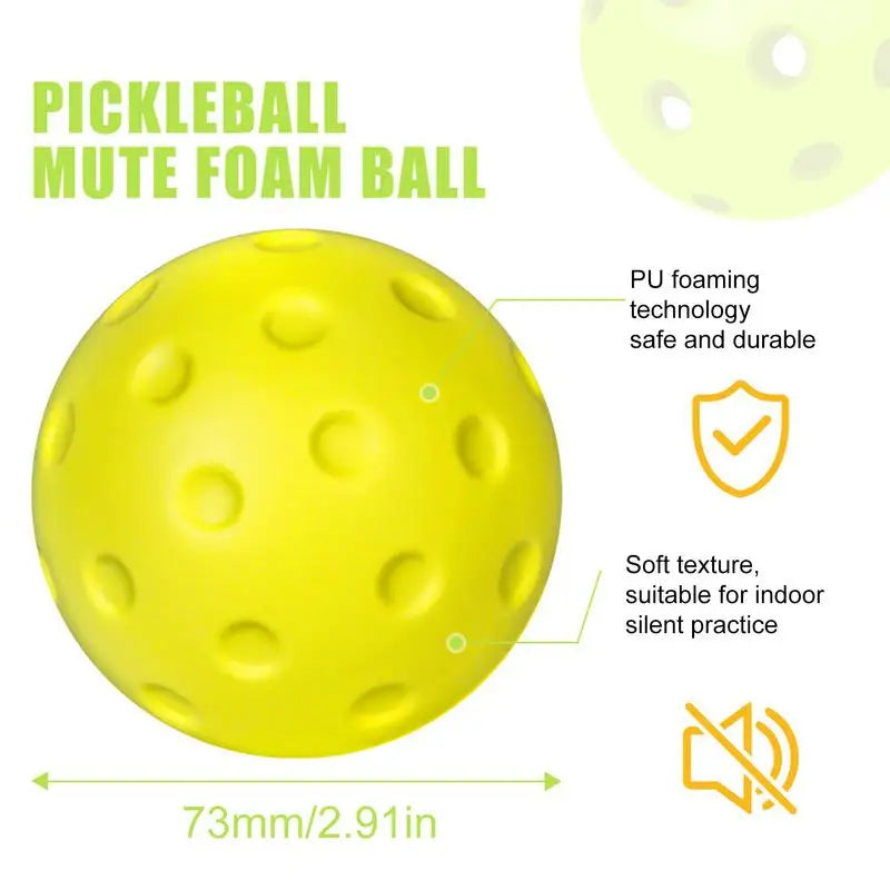 Silent Indoor Pickleball Balls