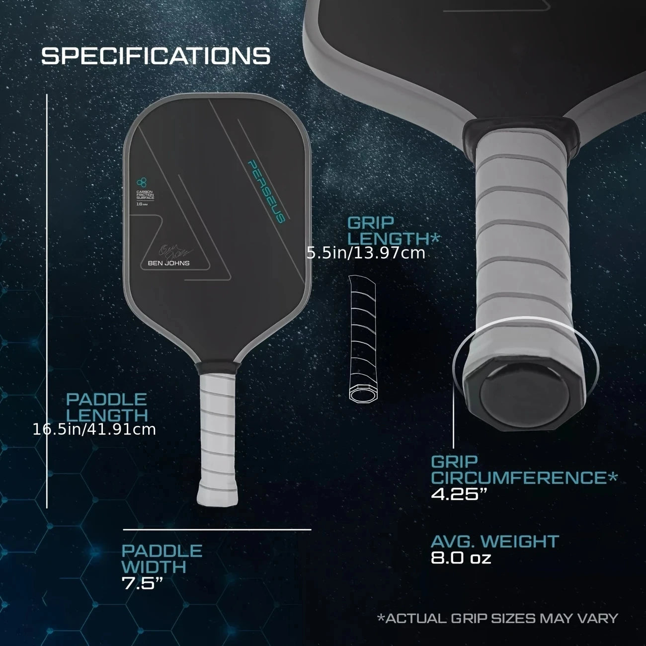 Ben Johns Carbon Pickleball Paddle