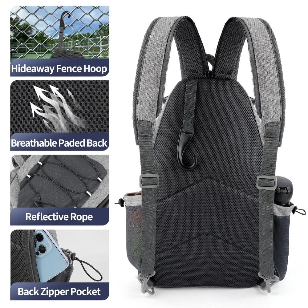 Two Racket Pickleball Backpack