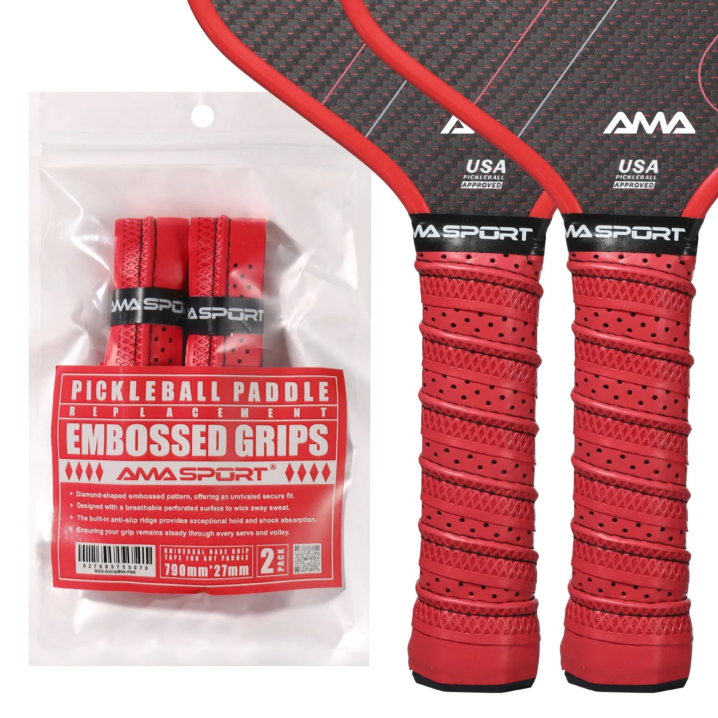Moisture Wicking Pickleball Grip