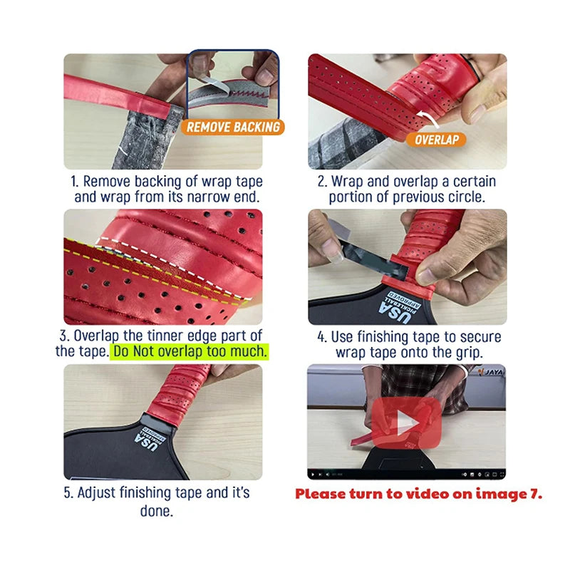 PU Pickleball Overgrip Tape